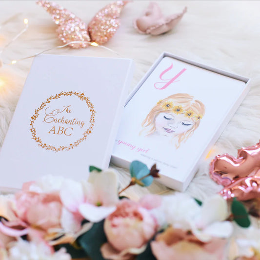 The Enchanting ABC Flash Cards | Adored Illustrations